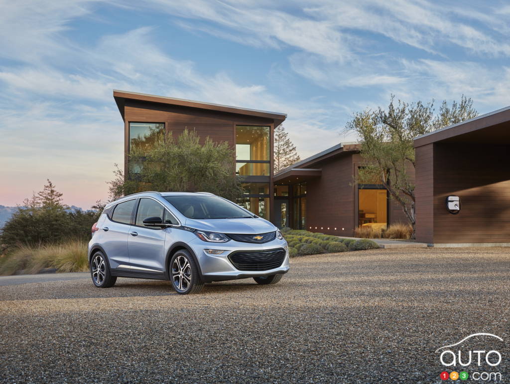 La Chevrolet Bolt EV, bientôt en vente au Canada